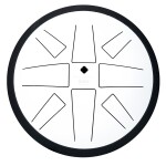 Sela 10" Melody Tongue Drum White