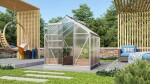 Polykarbonátový skleník – Vitavia Venus 3800, PC 4 mm stříbrný