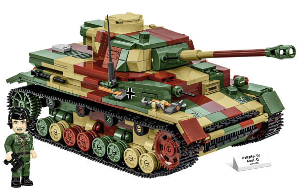 COBI 2592 II WW PzKpfw IV Ausf. G, 1:28, 1107 k, 1 f