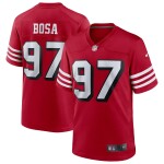 Nike Pánský dres San Francisco 49ers NFL Nick Bosa #97 Game Alternate Velikost: S