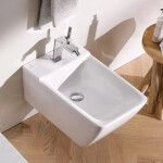 GEBERIT - Xeno 2 Závěsný bidet, s KeraTect, bílá 500.501.01.1