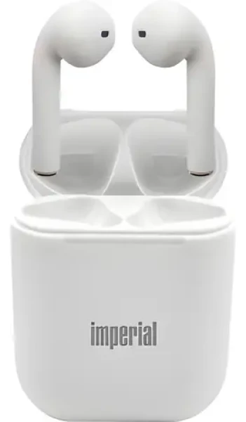 Imperial bluTC TWS HP 1 bílá / Bezdrátová sluchátka / Do uší / Bluetooth 5.2 / dotykové ovládání (22-9035-20)