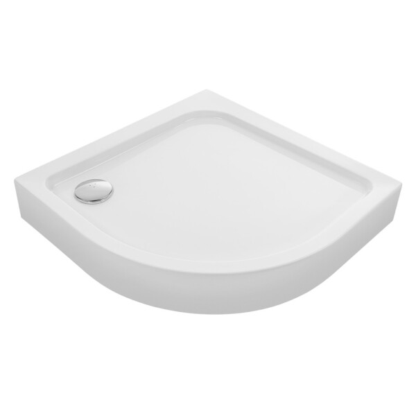 Laveo - Desna - čtvrtkruhová sprchová vanička 90x90 cm JBD_696Z