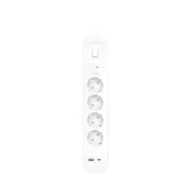 Belkin SRB001vf2MV2 / Přepěťová ochrana / 4 zásuvky / USB-A+C 18W / 525J / 2m kabel (SRB001VF2M-V2)