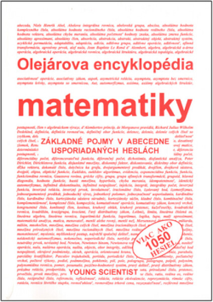 Olejárová encyklopédia matematiky - Marián Olejár