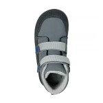 Dětské celoroční barefoot boty Bugga NUVA Dark Grey B00198-09 - 27