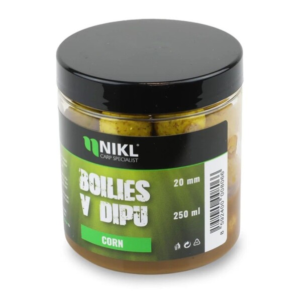 Nikl Boilies v dipu Corn 250ml,Nikl Boilies v dipu Corn 250ml