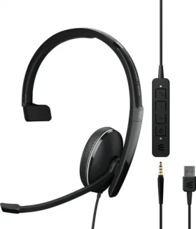 EPOS ADAPT 135 USB-A II černá / Sluchátka / Mikrofon / Mono / USB-CJack 3.5mm (1000914)