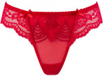 Dámské tanga V-9698 Červená - Axami červená M