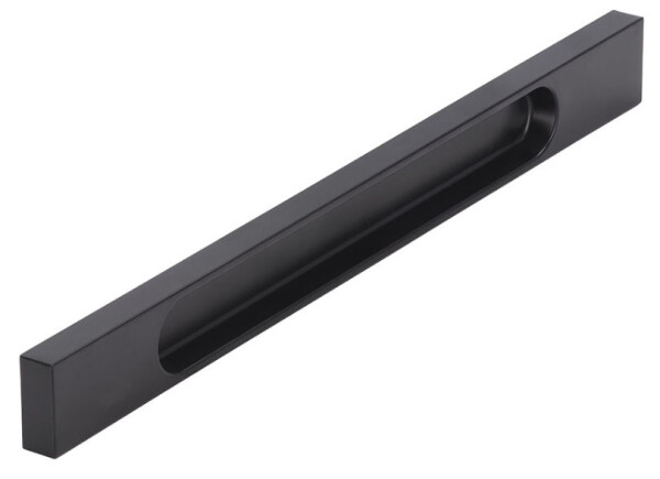 Siro Nábytková úchytka 2350F černá mat rozteč: 448mm černá mat