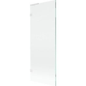 MEXEN/S - Lunar L vanová zástěna FIX 70 x 150, transparent, bílá 897L-070-000-20-00