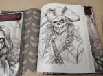 Horror Coloring Book, antistresové omalovánky, ArauK Design