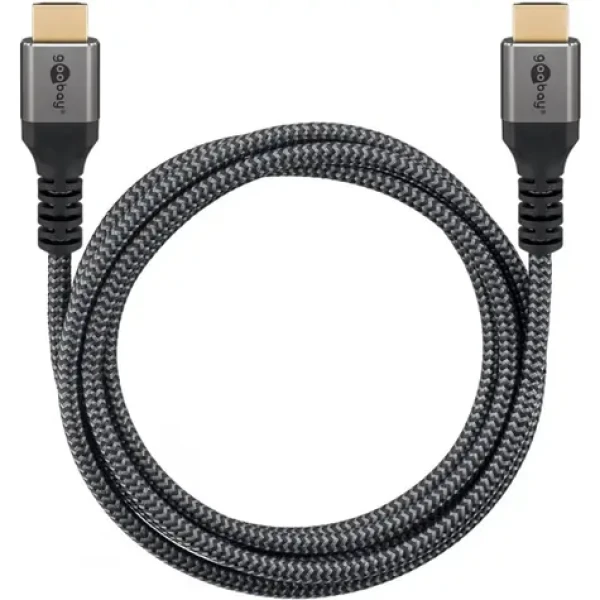 Goobay 64993 / HDMI kabel / s Ethernetem / 4K 60 Hz / 1 m (64993)