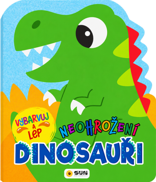 Neohrožení dinosauři - Vybarvuj a lep
