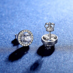 LUNICA Luxusní stříbrné náušnice 0623