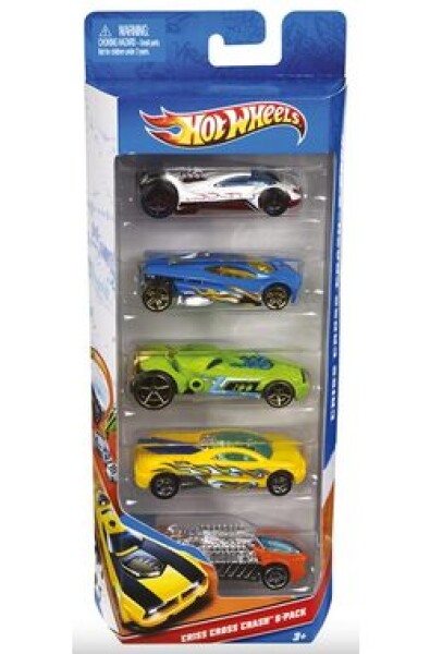 Mattel Hot Wheels Dárková sada 5 kusů Autíčka