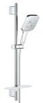 GROHE - Rainshower SmartActive Cube Sada sprchové hlavice 130 9,5 l/min, 3 proudy, tyče 60 cm a hadice, chrom 26584000