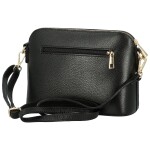 Módní dámská kožená crossbody kabelka Jurina new, černá