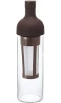 Hario Láhev se sítkem hnědá / Láhev na vodu / filtrační / 750 ml (FIC-70-CBR)