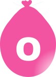 Balónek písmeno O růžové balonky.cz Balónek písmeno O růžové balonky.cz