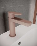 IDEAL STANDARD - Cerafine O Umyvadlová baterie, s výpustí Push-Open, rosé BD131RO