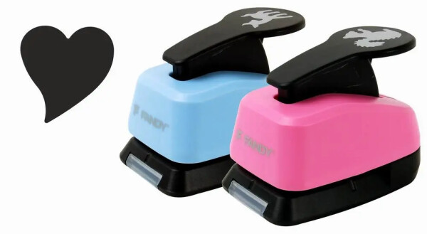 Děrovačka dekorační 25mm - Srdce