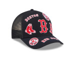 Pánská kšiltovka Boston Red Sox MLB NEW ERA 940MC AF Trucker All Over