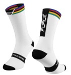 Ponožky FORCE LONG PRO CHAMPION SLIM (vyšší ponožky pro cyklistiku i jiné sporty, velikost L/XL)