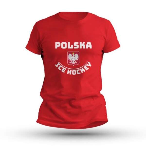 Lední hokej Polsko tričko s krátkým rukávem M SREBICEPLTS-RD xxxl