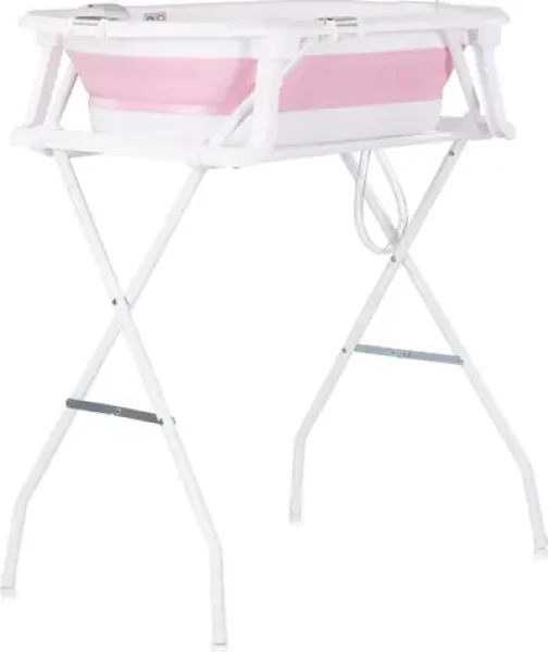 CHIPOLINO Vanička s podložkou a stojanem Malibu Pink (VKMAL0253PI)