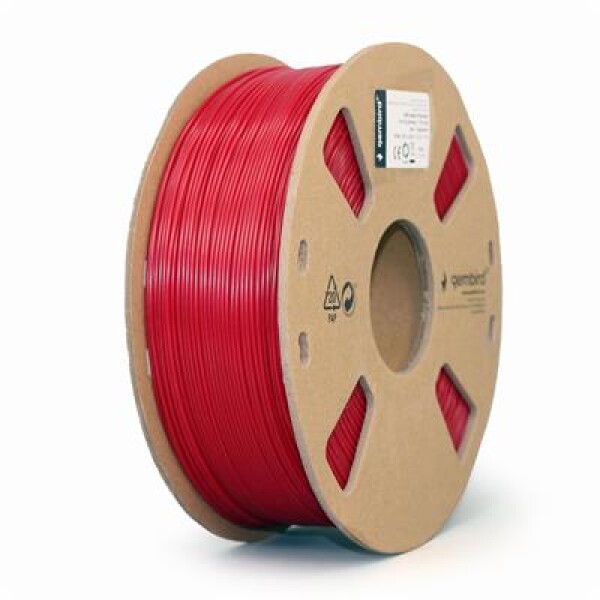 C-TECH GEMBIRD Filament GEMBIRD, ABS, 1,75mm, 1kg, červená