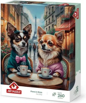 ART PUZZLE 40271 Puzzle Stylové tlapky