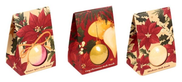 Koupelová bomba v dárkovém balení Květy Botanicals (mix motivů)