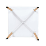 Jídelní stůl 80x80cm, mdf DT-303 WT