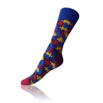 Dárková krabička zábavných crazy ponožek páry crazy SOCKS BOX BELLINDA černá