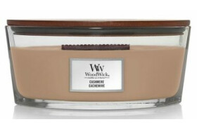 WoodWick Cashmere svíčka loď 453,6g