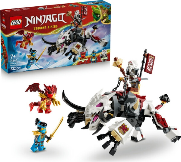 LEGO® NINJAGO® 71863 Zilvar a dračí bestie Grimtak - LEGO® NINJAGO®