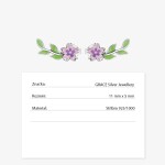Stříbrné květinové náušnice Spring Flower, stříbro 925/1000, Barevná/více barev