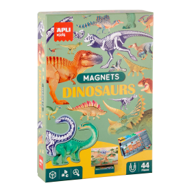 APLI edukační hra s magnety - Dinosauři, 5+