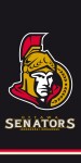 TipTrade Plážová osuška Ottawa Senators NHL Black