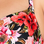 Horní díl plavek 219 Floral plus - AVA černá 80/J