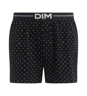 Pánské volné boxerky DIM ICONS LOOSE BOXER DIM černá