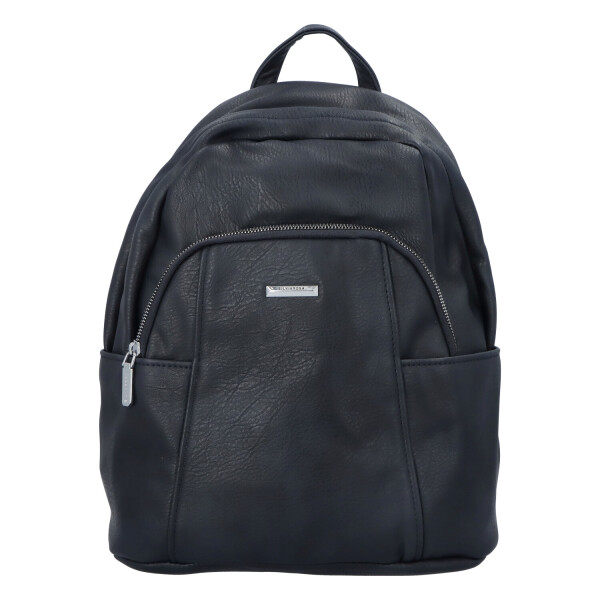 Dámský koženkový batoh Sasha, modrý