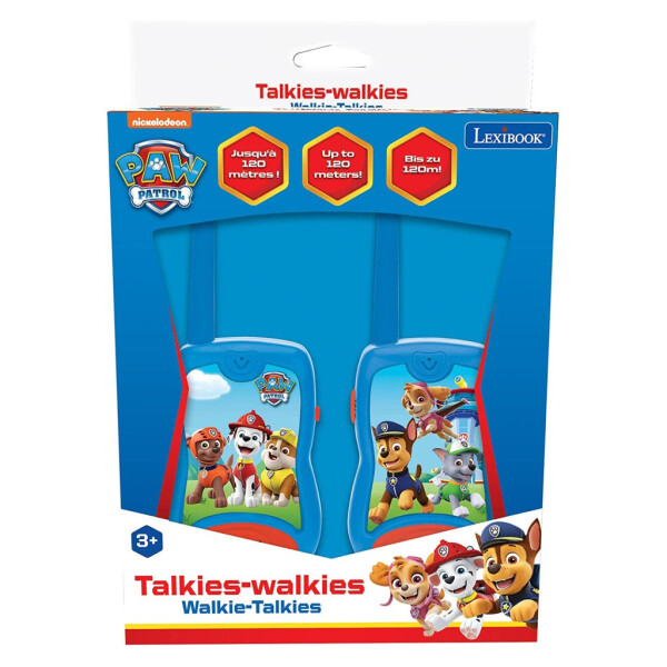 Lexibook vysílačky Tlapková patrola s dosahem 200 - Alltoys Lexibook