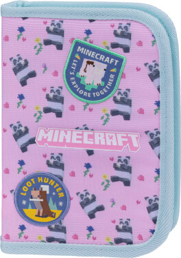 Školní penál jednopatrový Minecraft Panda