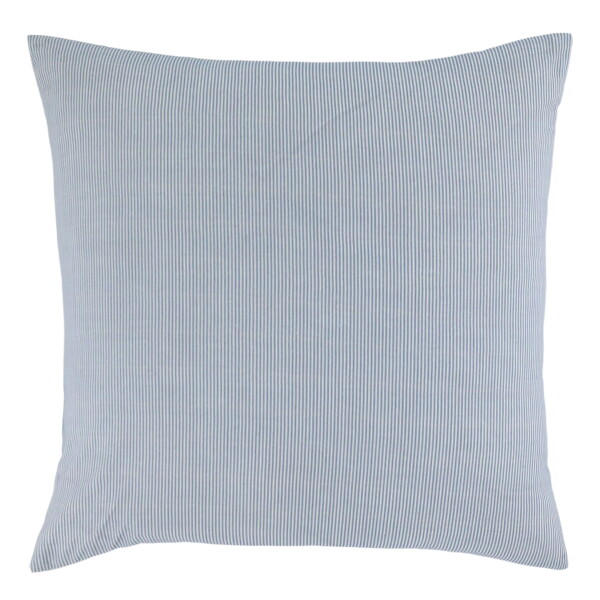 Chic Antique Bavlněný povlak na polštář Aix Milk Boy Stripes 50 × 50 cm, modrá barva, textil