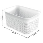 ROTHO Úložný box BRISEN 4,5L - bílý