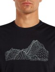 ICEBREAKER Mens Mer 125 Cool-Lite Sphere SS Tee Beta, Black velikost: XL