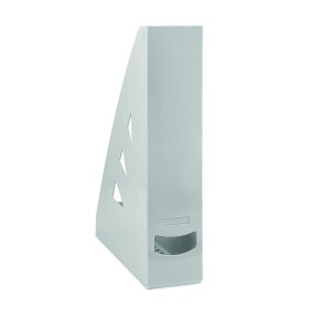 Stojan na časopisy Office Products, A4/70 mm - šedý