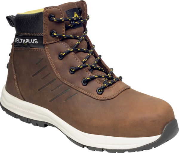 Pracovní obuv Delta Plus SAGA S3 SRC Velikost boty: 41, Hnědá